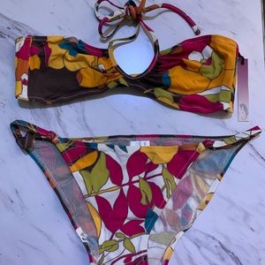 *NWT* SYLA Swimsuit - Size II (M) - Ava style - Stained Glass print